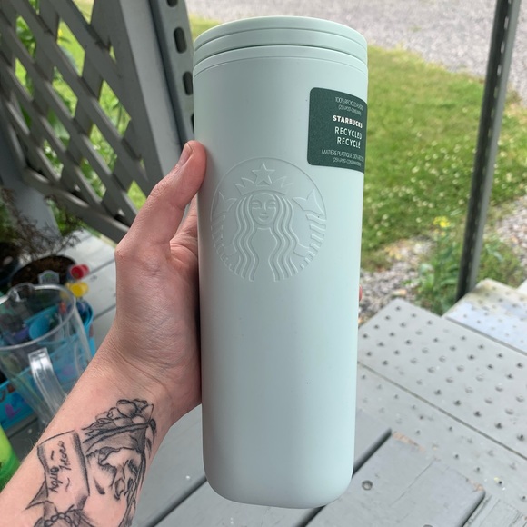 Starbucks Dining Starbucks 0 Recycled Triangle Tumbler Poshmark